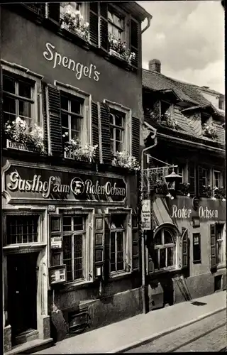 Ak Heidelberg am Neckar, Hotel Zum Roten Ochsen, Spengel's