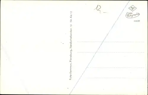 Ak Kappeln an der Schlei, Anleger, Panorama