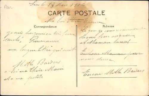 Ak Rabat Marokko, Vue Generale du Port