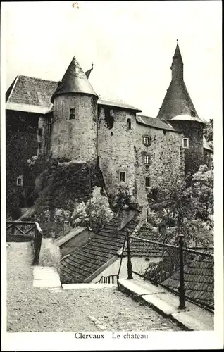 Ak Clervaux Clerf Luxembourg, Schloss