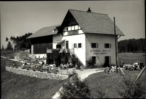 Ak Stella Renon Lichtenstern am Ritten Südtirol, Albergo Gasthof Pension Stella Renon