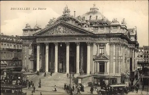Ak Bruxelles Brüssel, La Bourse