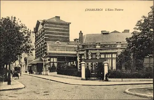 Ak Charleroi Wallonien Hennegau, l'Eden Theatre