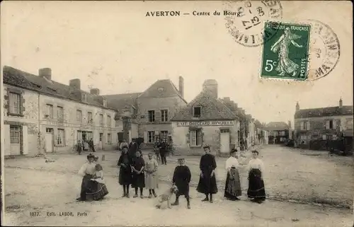 Ak Averton Mayenne, Centre du Bourg