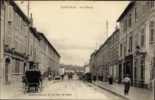 Ak Luneville Meurthe et Moselle, Rue Chanzy