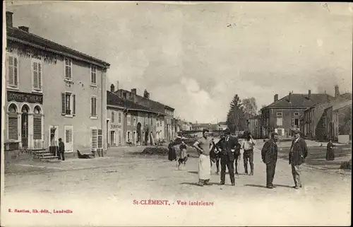 Ak Saint Clement Meurthe et Moselle, Vue interieure