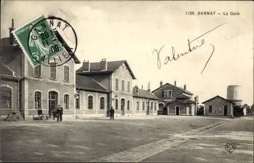 Ak Gannat Allier, La Gare