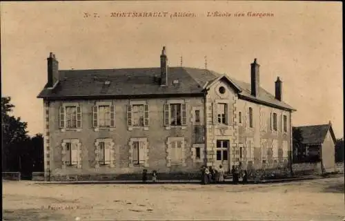 Ak Montmarault Allier, L'Ecole des Garcons