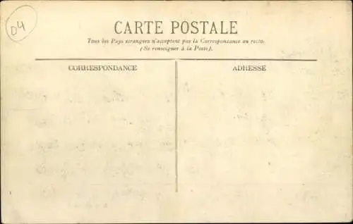 Ak Digne les Bains Alpes de Haute Provence, Entrée de l'Avenue Gassendi