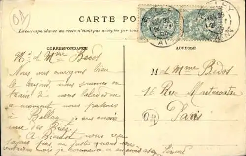 Ak Belley Ain, La Grande Rue