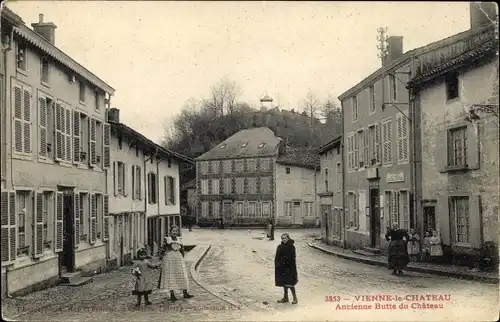 Ak Vienne le Château Marne, Ancienne Butte du Château