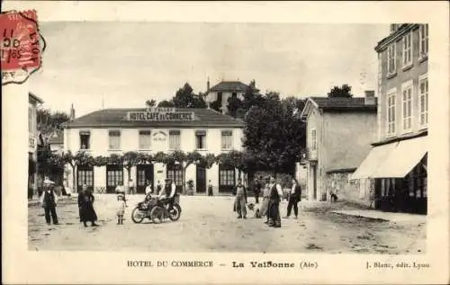 Ak La Valbonne Ain, Hotel du Commerce