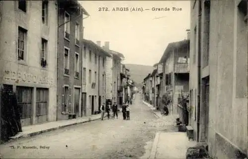 Ak Argis Ain, Grande Rue, Straßenpartie