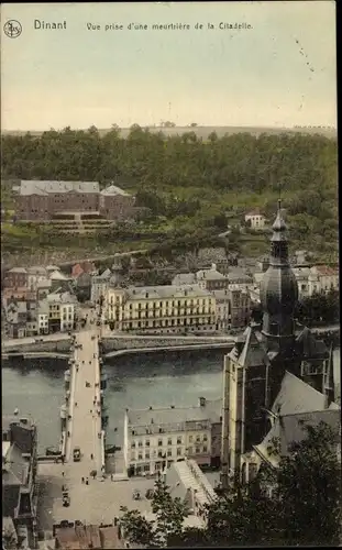 Ak Dinant Wallonien Namur, Vue prise d'une meurtriere de la Citadelle