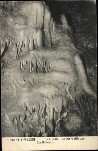 Ak Dinant Wallonien Namur, La Grotte, La Merveilleuse, La Rotonde