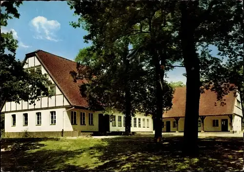 Ak Ratingen Nordrhein Westfalen, Jugendherberge, Außenansicht