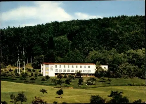 Ak Laubach in Hessen, Jugendherberge, Außenansicht