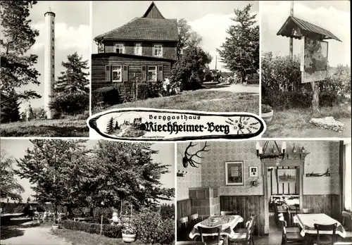 Ak Riechheim Elleben in Thüringen, Riechheimer Berg, Gasthaus, Aussichtsturm