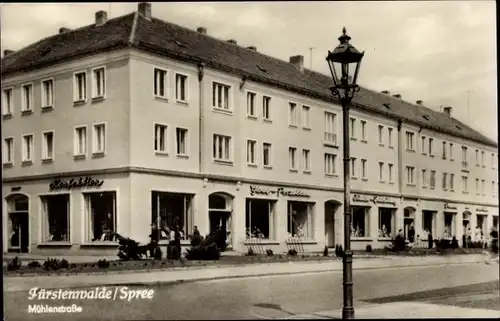 Ak Fürstenwalde an der Spree, Mühlenstraße