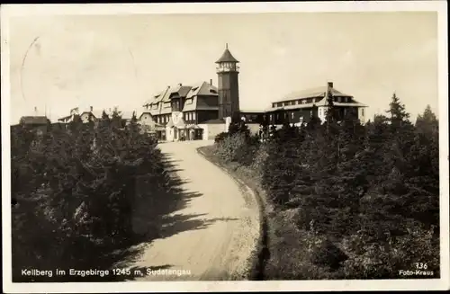 Ak Klínovec Keilberg Erzgebirge Region Karlsbad, Baude