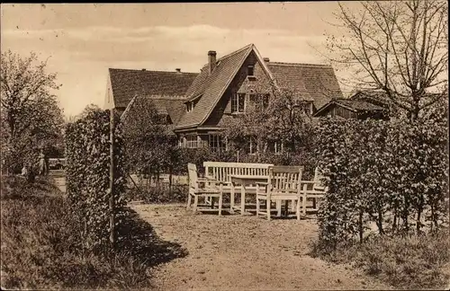 Ak Moritzburg in Sachsen, Erholungsheim für junge Mädchen, Bahnhofstraße 10