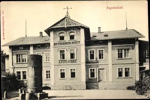 Ak Liegau Augustusbad Radeberg in Sachsen, Bethlehem Stift, Luisen Hof