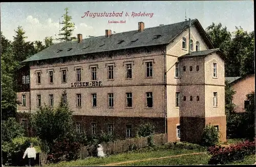 Ak Liegau Augustusbad Radeberg, Ansicht vom Luisenhof