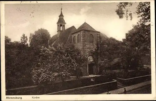 Ak Ahrensburg in Holstein, Kirche