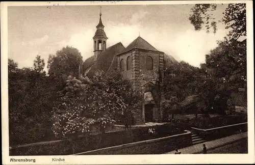 Ak Ahrensburg in Holstein, Kirche