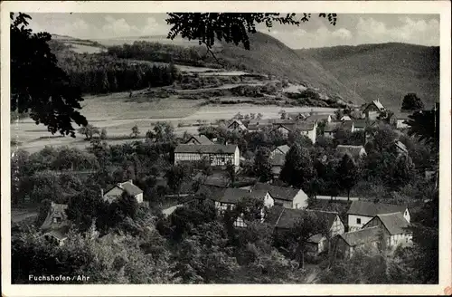 Ak Fuchshofen Ahrweiler Pfalz, Teilansicht mit Gasthof Blindert