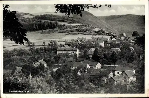 Ak Fuchshofen Ahrweiler Pfalz, Teilansicht mit Gasthof Blindert