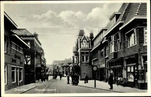 Ak Dragten Drachten Friesland Niederlande, Noorderbuurt