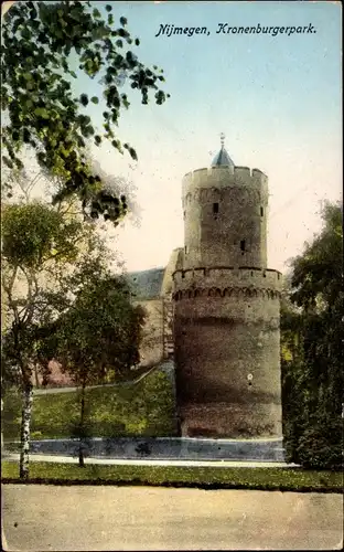 Ak Nijmegen Gelderland, Kronenburgerpark