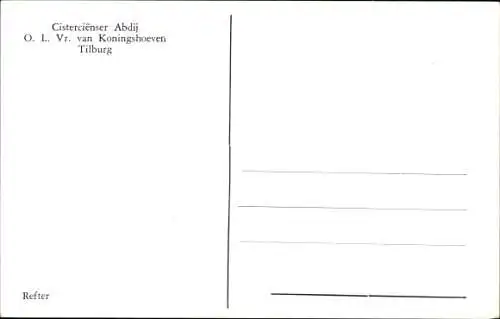 Ak Tilburg Nordbrabant Niederlande, Cistercienser Abdij