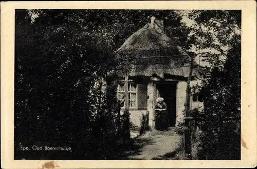 Ak Epe Gelderland Niederlande, Oud Boerenhuisje