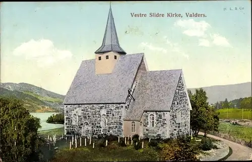 Ak Valders Norwegen, Vestre Slidre Kirke