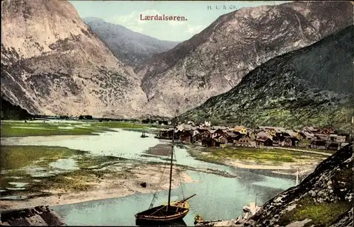Ak Laedalsoren Norwegen, Gesamtansicht