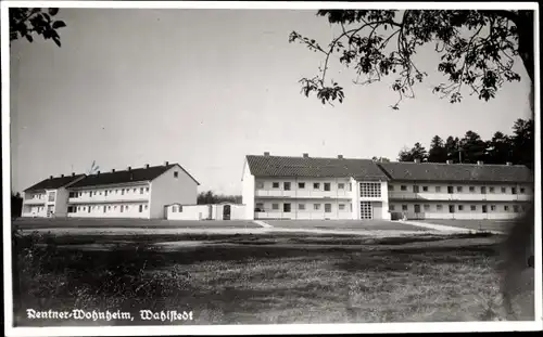 Foto Ak Wahlstedt Kreis Segeberg, Rentner Wohnheim, Altersheim