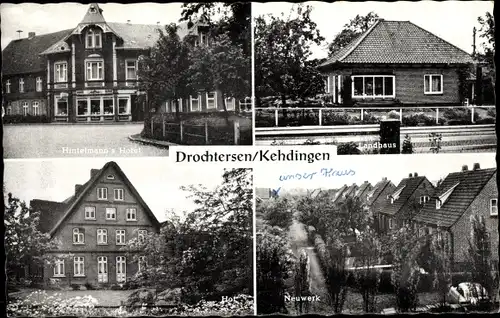 Ak Kehdingen Drochtersen im Kreis Stade, Neuwerk, Hof, Landhaus, Hotel