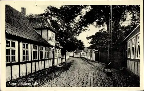 Ak Rønne Rönne Bornholm Dänemark, Laxegade