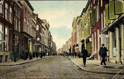 Ak Groningen Niederlande, Heerestraat