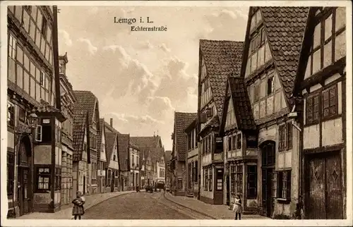 Ak Lemgo in Lippe, Echternstraße