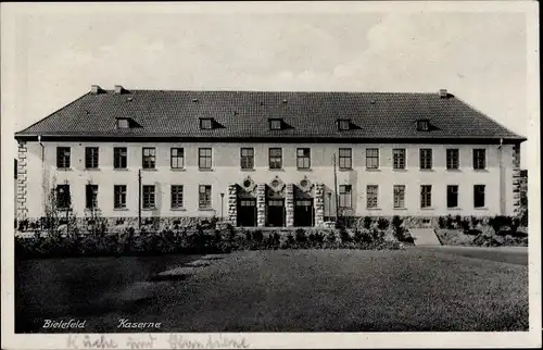 Ak Bielefeld in Nordrhein Westfalen, Blick zur Kaserne