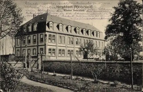 Ak Herschbach im Westerwald, Kloster Immaculata