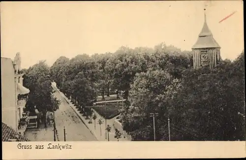 Ak Berlin Steglitz Lankwitz, Straßenpartie