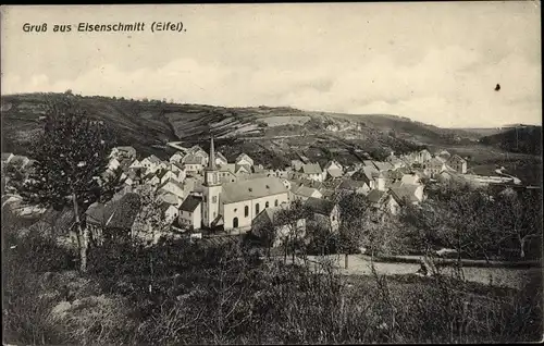 Ak Eisenschmitt in der Eifel, Gesamtansicht