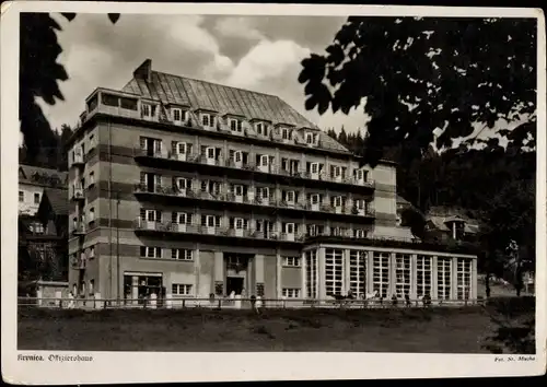 Ak Krynica Zdrój Polen, Offiziershaus