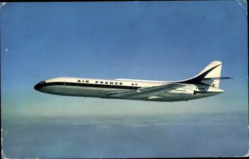 Ak Französisches Passagierflugzeug, Air France, Caravelle