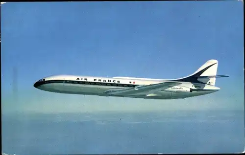 Ak Französisches Passagierflugzeug, Air France, Caravelle