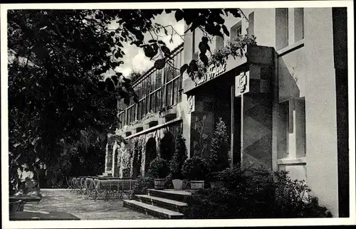 Ak Bredenscheid Stüter Hattingen an der Ruhr, Haus Friede, Erholungsheim, Portal